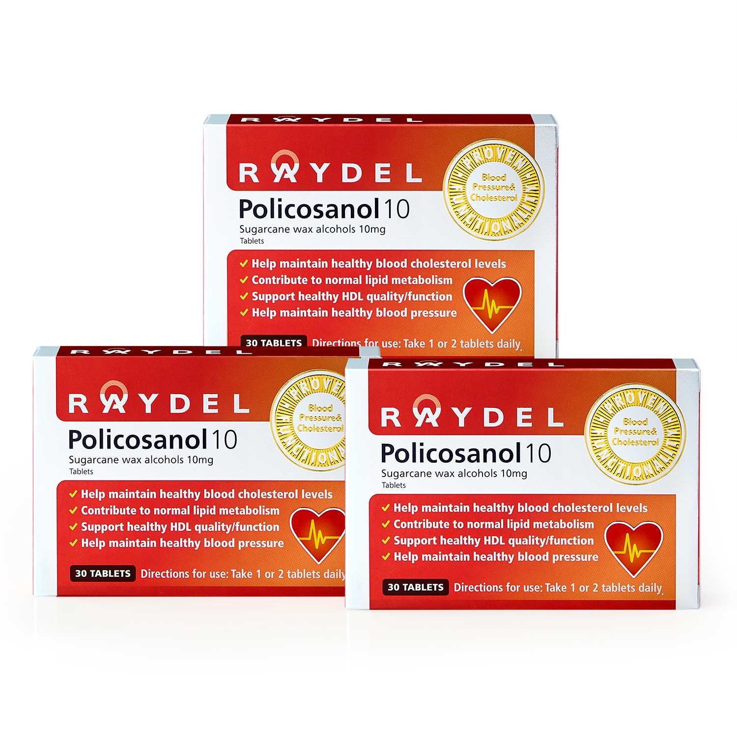 [Original] RAYDEL Policosanol 10 x 3pk